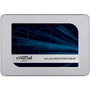 500GB SSD 2.5" Crucial MX500 CT500MX500SSD1, Read 560MB/s, Write 510MB/s, SATA III 6.0 Gbps (solid state drive intern SSD/внутрений высокоскоростной накопитель SSD)