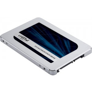 500GB SSD 2.5" Crucial MX500 CT500MX500SSD1, Read 560MB/s, Write 510MB/s, SATA III 6.0 Gbps (solid state drive intern SSD/внутрений высокоскоростной накопитель SSD)