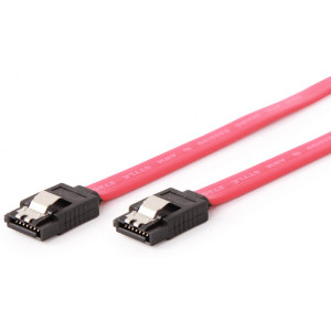 "Cable Serial ATA III 80 cm data cable, metal clips, Cablexpert CC-SATAM-DATA-0.8M
-  
 http://cablexpert.com/item.aspx?id=9790"