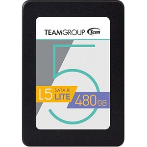  480GB SSD 2.5" Team L5 LITE, 7mm, Read 530MB/s, Write 400MB/s, SATA III 6.0 Gbps (solid state drive intern SSD/внутрений высокоскоростной накопитель SSD)