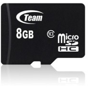  8GB Team MicroSDHC Class 10, Read 20MB/s Write 14MB/s, TUSDH8GCL1002 (card de memorie/карта памяти)