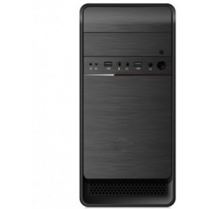 "Case mATX 500W Sohoo 6817BK, Black, ATX-500W-12cm
MICRO ATX 1068-M chassis with SGCC material;0.5mm thickness 
2 USB+audio and mic
front panel : full black ,body: black 
PSU ATX-500W-12cm"