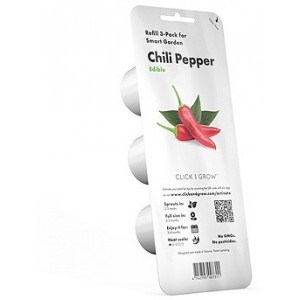  SMART HOME CHILI PEPPER REFILL 3PACK CHIL-REFILL-3 CLICK&GROW