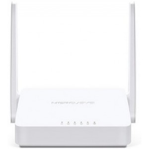MERCUSYS MW305R  N300 Wireless Router, 300Mbps on 2.4GHz, 802.11n/b/g, 1 WAN + 4 LAN, 2 fixed antennas