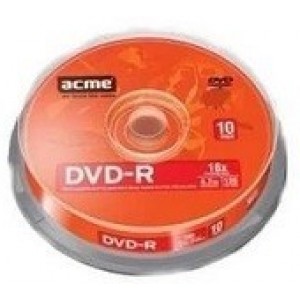  ACME DVD-R 4,7GB 16X 10pack shrink