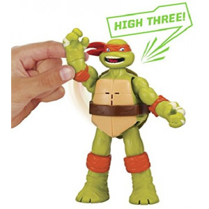 Figurina Ninja Turtles cu sunet - Michelangelo (15cm)