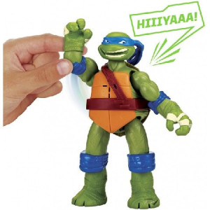 Figurina Ninja Turtles cu sunet - Leonardo (15cm)