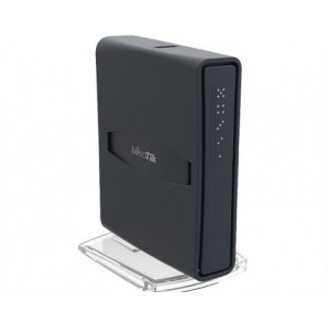 MikroTik RouterBOARD hAP ac lite Tower Case, Dual Band Wireless Router, 2.4GHz Dual + 5GHz, AP/Bridge/Station/WDS, 802.11b/g/n/ac, 1 WAN+4 LAN, USB port for 3G/4G modem, 2xinternal antennas, Wireless chip QCA9887 650MHz, RAM64MB, PoEin, PoEout