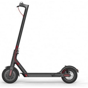 Xiaomi Mi Electronic Scooter, Black, Folding Electronic Scooter, Aluminum alloy, Max speed 25km/h, Battery capacity:35km in a single charge, Weight 12.5kg, Wheel 8", Maximum load: 100kg, Headlight LED 1W, Front LED light, Cruise Control, IP54, BT