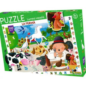 Puzzle 240 piese - La ferma 2017