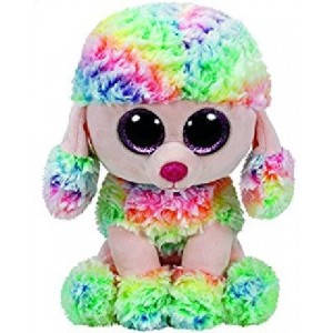 BB POOFIE - multicolor poodle 15 cm