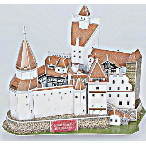 Puzzle 3D - Castelul Bran 2017