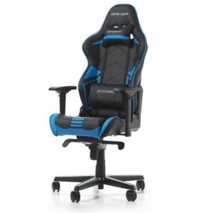 Gaming Chairs DXRacer - Racing PRO GC-R131-NB-V2, Black/Black/Blue - Carbon Look Vinyl & PU,Gamer weight up to 115kg / growth 165-195cm,Foam Density 50kg/m3,5-star Alum IC Base,Gas Lift 4 Class,Recline 90*-135*,Armrests:4D,Pillow-2,Caster-3*PU,W-26kg