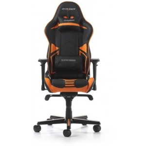 Gaming Chairs DXRacer - Racing PRO GC-R131-NO-V2, Black/Black/Orange - Carbon Look Vinyl & PU,Gamer weight up to 115kg/growth 165-195cm,Foam Density 50kg/m3,5-star Alum IC Base,Gas Lift 4 Class,Recline 90*-135*,Armrests:4D,Pillow-2,Caster-3*PU,W-26kg