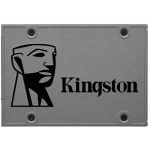 2.5" SSD 120GB  Kingston UV500, SATAIII, Sequential Reads 520 MB/s, Sequential Writes 320 MB/s.Max Random 4k:Read 79,000 IOPS / Write 18,000 IOPS (IOMETER),7mm,Controller Marvell 88SS1074, 3D TLC