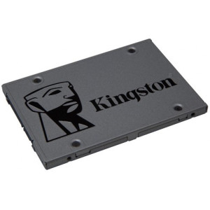 2.5" SSD 240GB  Kingston UV500, SATAIII, Sequential Reads 520 MB/s, Sequential Writes 500 MB/s.Max Random 4k:Read 79,000 IOPS / Write 25,000 IOPS (IOMETER),7mm,Controller Marvell 88SS1074, 3D TLC