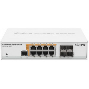 Mikrotik POE Cloud Router Switch CRS112-8P-4S-IN