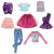 Set Barbie "Combinatie Eleganta" ast