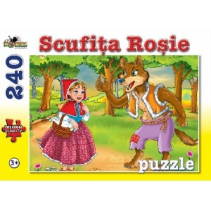 Puzzle Noriel 240 piese Colectia Povesti - Scufita Rosie
