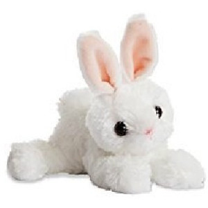 BB COTTON - white bunny 15 cm TY
