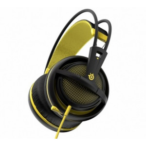 STEELSERIES Siberia 200 / Gaming Headset with retractable Microphone, on the cord volume control, 50mm neodymium drivers, Comfortable, Lightweight, Cable lenght 1.8 m, 3.5mm jack, Yellow