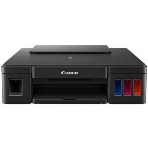 "Printer Canon Pixma G1410
Printer A4
Print Resolution:  Up to 4800 x 1200 dpi
Print Technology:  2 FINE Cartridges (Black and Colour), refillable ink tank printer
Mono Print Speed: Approx. 8.8 ipm
Colour Print Speed: Approx. 5.0 ipm
Photo Print Spe