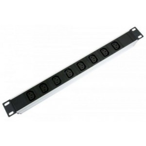 19" 1U power socket, PDU-GM0009, 8 ports,with switcher and Master overload 16A, 1.8M, APC Electronic