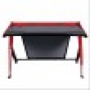 Computer Desk DXRacer - GD-1000-NR, Double Triangle Design, Color-Black/Red, Material-Strong & Durable High Quality ABS+Wooden Desk Board+Steel Rod Frame, Backstage-blind carbon fiber, 10 Degree Slope, 360 Degree Rotatable, Size1270x790x390, W-32kg