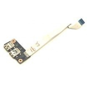  BOARD USB - HP 15-R105NP/15-R004NP DUAL USB BOARD +CABLE LS-A993P (455MKK32L01),  OEM Genuine