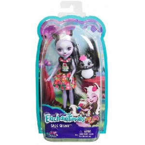 Papusa Enchantimals Sage Skunk