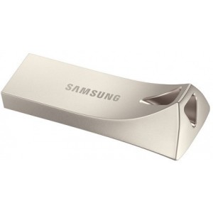 Флешка Flash Drive Samsung Bar Plus MUF-32BE3/APC, 32GB, USB3.1, Silver, Metal Case 