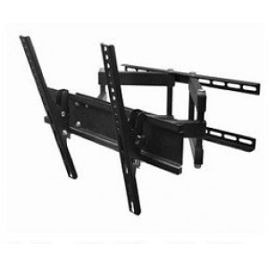 TV-Wall Mount for 26-55"- Gembird "WM-55RT-03", Rotate & Tilt, max. 50 kg, Rotation 90°, Tilting angle 15°, Distance TV to Wall: 125-470 mm, max. VESA 400 x 400, Black