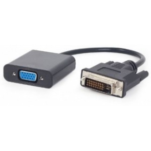 Adapter DVID-VGA - Gembird  A-DVID-VGAF-01,  DVI-D to VGA adapter cable, Black
