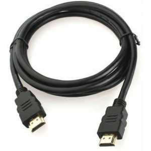 Cable CC-HDMI4L-6, 1.8 m, HDMI v.1.4, male-male, Black cable with gold-plated connectors, High speed, Ethernet, CCS, Bulk packing