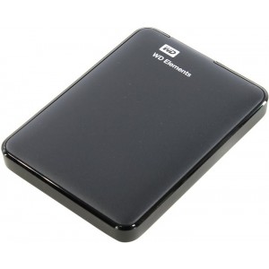 Жесткий диск Western Digital WD Elements Portable 1 TB WDBUZG0010BBK-WESN