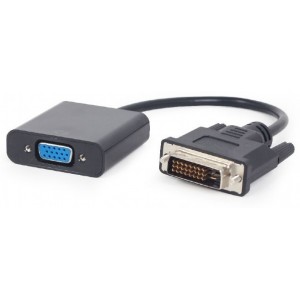 "Adapter DVI-D M to VGA F, Cablexpert ""A-DVID-VGAF-01""
- 
https://cablexpert.com/item.aspx?id=9645"