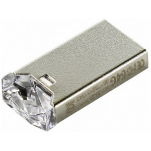 Флешка Apacer AH111, 32GB, USB 2.0, Silver-Crystal
