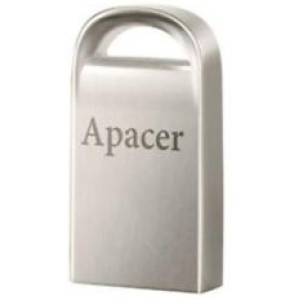 Флешка Apacer AH115, 32GB, USB 2.0, Silver, Super-Mini, Metal Case, Capless (AP32GAH115S-1)