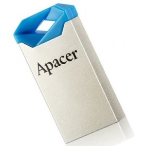 Флешка Apacer AH111, 32GB, USB 2.0, Silver-Blue