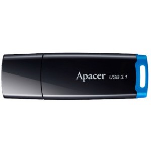 Флешка Apacer AH359, 16GB, USB 3.1, Black/Blue