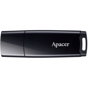 Флешка Apacer AH336, 32GB, USB 2.0, Black, Classic Cap (AP32GAH336B-1)