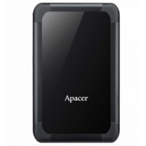 1.0TB (USB3.1) 2.5" Apacer AC532 Shockproof Portable Hard Drive, Black (AP1TBAC532B-1)