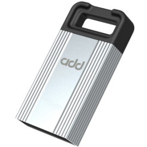 Флешка Addlink U30, 8GB, USB 2.0, Silver, Metal