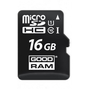 16GB microSD Class4 + SD adapter  GOODRAM M40