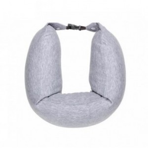 XIAOMI "8H Travel U Shaped Pillow" Sleeping Cushion, Grey, Material: Cotton, Occasion: Bedroom,Dining Room,Living Room,Office,School, 76 x 11 x 6.5 cm, 0.43 kg, Quality of the natural latex fluid from Rayong