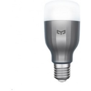 XIAOMI "Yeelight LED Smart Bulb IPL E27" EU, Grey, 16 million colors, Color Temperature: 1700 - 6500K, Brightness adjustment, Rated power 9W, 600 lumens, 25,000 hours, Remote control via WiFi
