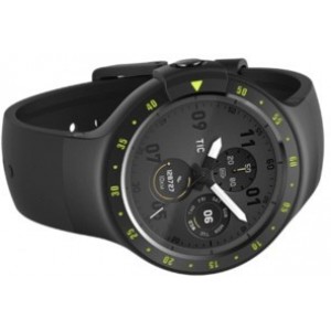 Ticwatch  S by Mobvoi, Knight Black, 1.4" OLED Touch Display, Wear OS by Google, 512MB/4GB, GPS, Time, Mic/Speaker for incoming calls, Heart Rate, Steps, Alarm, Distance Display, Average Daily Steps, Weather, Notifications, IP67, 48Hrs+, BT4.1, 45.5g