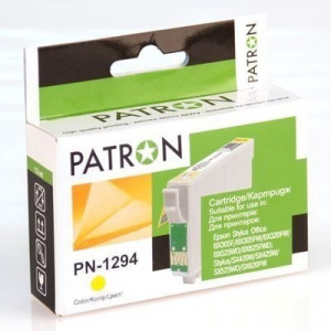 TintaPatron T1294 Yellow Epson SX230/235/420/425/430/435/438/440/445/525/620/B42/BX305/320/525/535/625/630/635/925/935/WF3010/3520/3530/3540/7015/7515/7525 (11.2ml)