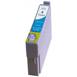 TintaPatron T0712 Cyan Epson SX100/105/110/115/200/205/210/215/310/315/400/405/410/415/510/515/600/605/610/BX300/310/345/600/610/DX4000/4050/4400/4450/5000/5050/6000/6050/7000/7400/7450 (15ml)