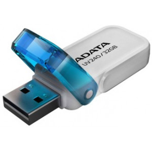 Флешка ADATA UV240, 16GB, USB 2.0, White, Plastic